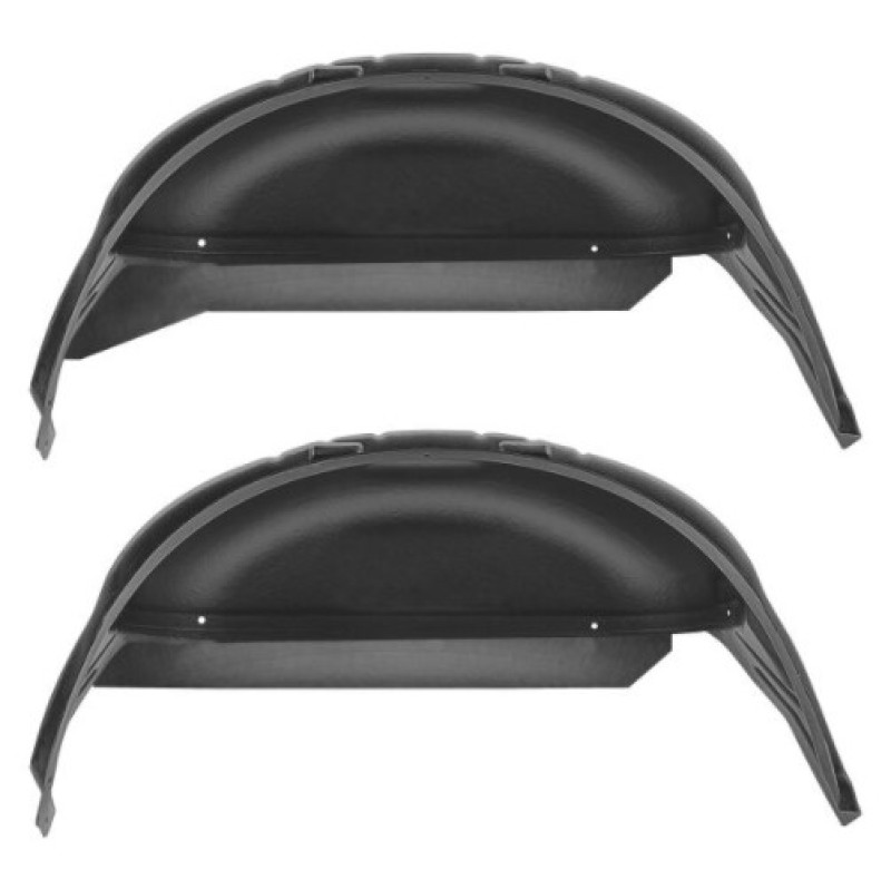 Ford F-150 Wheel Well Guards - Rear - Husky Liners - High Density Polypropylene - Black - `21-`23